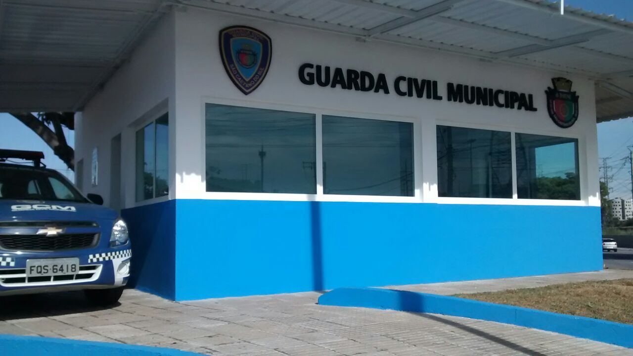 Blindagem de guarita para guarda civil